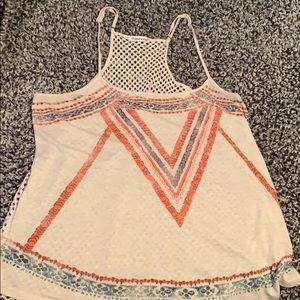 Aztec Pattern Tank Top